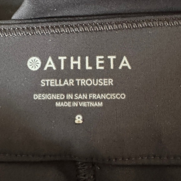 Athleta Stellar Trouser, Black, Size 8 - Picture 7 of 10